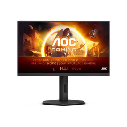 AOC Gaming - G4 Series - écran LED - jeux - 27" - 1920 x 1080 Full HD (1080p) @ 180 Hz - IPS - 300 cd - ... (27G4X)_1