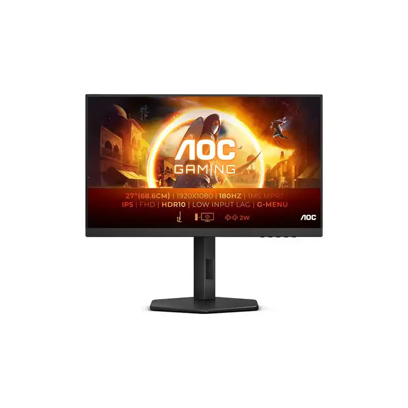 AOC Gaming - G4 Series - écran LED - jeux - 27" - 1920 x 1080 Full HD (1080p) @ 180 Hz - IPS - 300 cd - ... (27G4X)_1