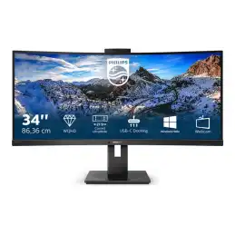 Philips P-line 346P1CRH - Écran LED - incurvé - 34" (34" visualisable) - 3440 x 1440 WQHD @ 100 Hz... (346P1CRH/00)_1