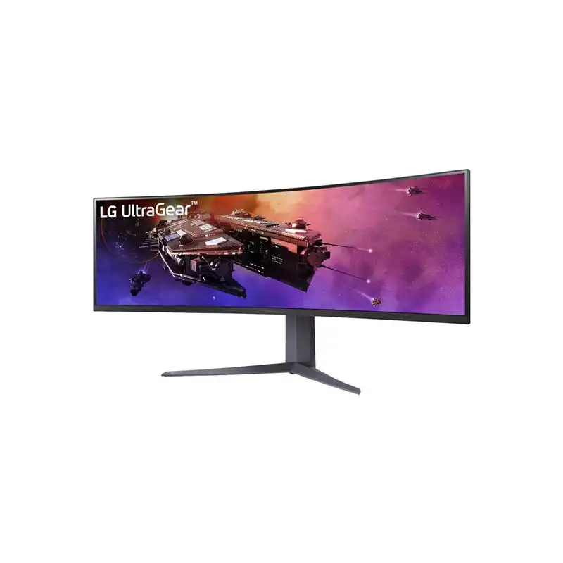 LG UltraGear - Écran LED - jeux - incurvé - 45" (44.5" visualisable) - 5120 x 1440 Dual Quad HD @ 2... (45GR75DC-B)_1