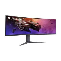 LG UltraGear - Écran LED - jeux - incurvé - 45" (44.5" visualisable) - 5120 x 1440 Dual Quad HD @ 2... (45GR75DC-B)_2