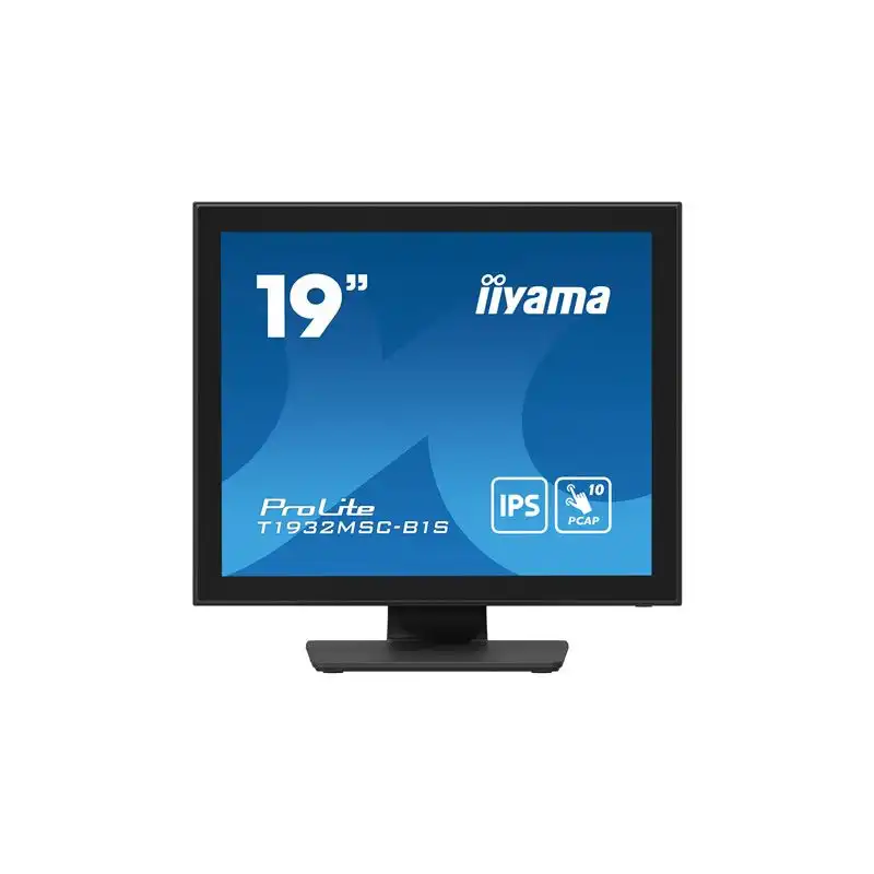 iiyama ProLite - Écran LCD - 19" - écran tactile - 1280 x 1024 - IPS - 250 cd - m² - 1000:1 - 14 ... (T1932MSC-B1S)_1