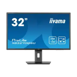 iiyama ProLite - Écran LED - 32" (31.5" visualisable) - 2560 x 1440 WQHD @ 100 Hz - IPS - 250 cd ... (XB3270QSU-B1)_1