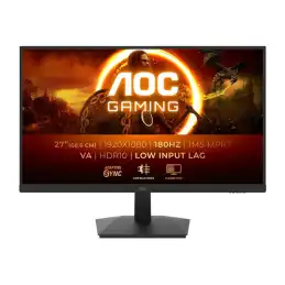 AOC Gaming - G1 Series - écran LED - jeux - 27" - 1920 x 1080 Full HD @ 180 Hz - Fast VA - 300 cd - m²... (27G15N2)_1