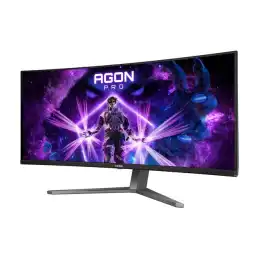 AOC AGON PRO - Moniteur OLED - jeux - incurvé - 34" - 3440 x 1440 @ 175 Hz - 15000000:1 - DisplayHDR ... (AG346UCD)_3