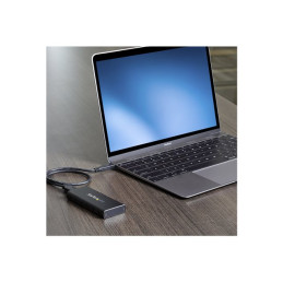 USB 3.1 (10 Gb - s) - Pour SSD SATA M.2 NGFF - Boîtier SSD M.2 avec câble USB-C - Aluminium - Boit... (SM21BMU31C3)_7