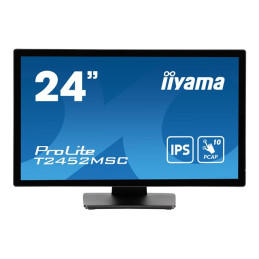 iiyama ProLite - Écran LED - 24" (23.8" visualisable) - écran tactile - 1920 x 1080 Full HD (1080p... (T2452MSC-B1)_1