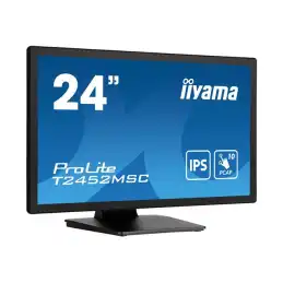 iiyama ProLite - Écran LED - 24" (23.8" visualisable) - écran tactile - 1920 x 1080 Full HD (1080p... (T2452MSC-B1)_3