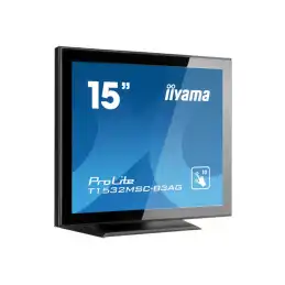 iiyama ProLite - Écran LED - 15" - écran tactile - 1024 x 768 - TN - 370 cd - m² - 700:1 - 8 ms ... (T1532MSC-B3AG)_3