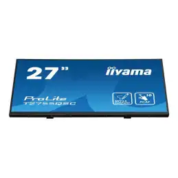 iiyama ProLite - Écran LED - 27" - écran tactile - 2560 x 1440 WQHD @ 75 Hz - IPS - 400 cd - m² - ... (T2755QSC-B1)_2