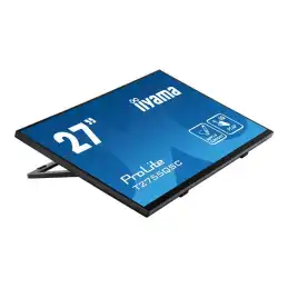 iiyama ProLite - Écran LED - 27" - écran tactile - 2560 x 1440 WQHD @ 75 Hz - IPS - 400 cd - m² - ... (T2755QSC-B1)_8