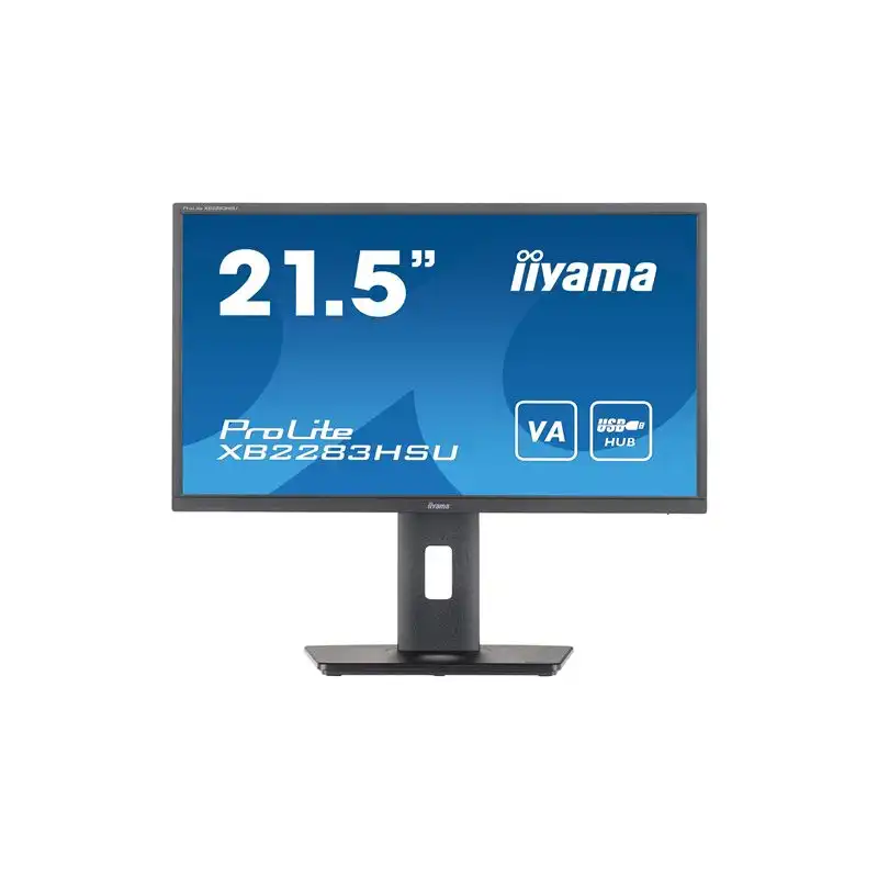 iiyama ProLite - Écran LED - 21.5" - 1920 x 1080 Full HD (1080p) @ 75 Hz - VA - 250 cd - m² - 300... (XB2283HSU-B1)_1