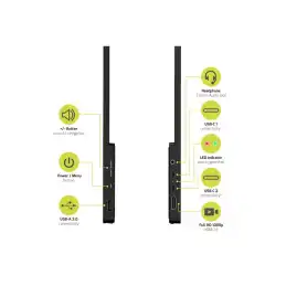 PORT Connect NOMAD - Écran LCD - 15.6" - portable - écran tactile - 1920 x 1080 Full HD (1080p) @ 60 H... (902101T)_6