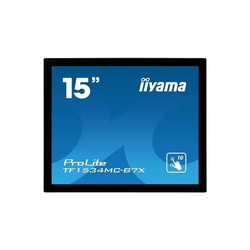 iiyama ProLite - Écran LED - 15" - cadre ouvert - écran tactile - 1024 x 768 - TN - 370 cd - m² -... (TF1534MC-B7X)_1