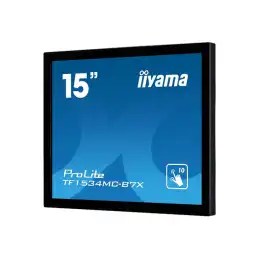 iiyama ProLite - Écran LED - 15" - cadre ouvert - écran tactile - 1024 x 768 - TN - 370 cd - m² -... (TF1534MC-B7X)_2