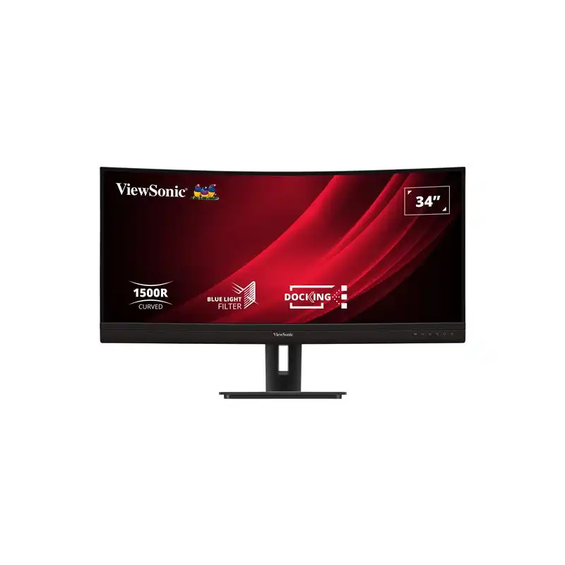 ViewSonic - Écran LED - incurvé - 34" - 3440 x 1440 UWQHD @ 100 Hz - VA - 400 cd - m² - 3000:1 - 5 ms ... (VG3456C)_1