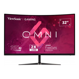 ViewSonic - Écran LED - jeux - incurvé - 32" (31.5" visualisable) - 2560 x 1440 QHD @ 180 Hz - VA -... (VX3218C-2K)_1