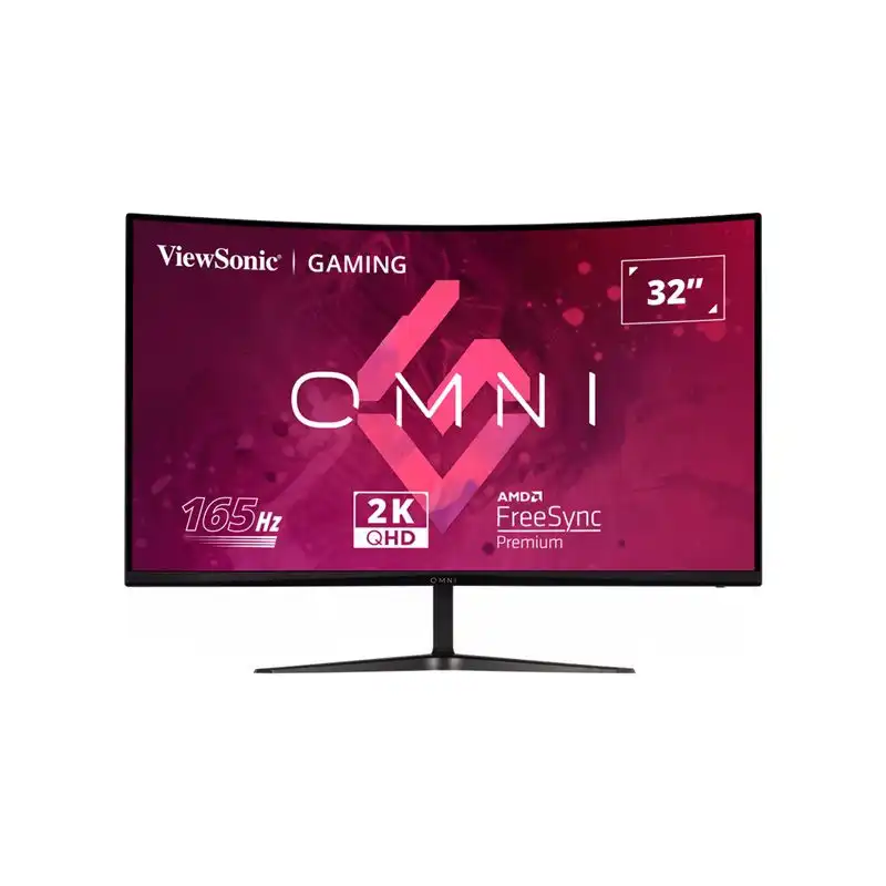 ViewSonic - Écran LED - jeux - incurvé - 32" (31.5" visualisable) - 2560 x 1440 QHD @ 180 Hz - VA -... (VX3218C-2K)_1