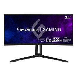 ViewSonic - Écran LED - jeux - incurvé - 34" - 3440 x 1440 UWQHD @ 200 Hz - MVA - 1400 cd - m² - 300... (XG341C-2K)_1