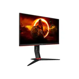 AOC Gaming - Écran LED - jeux - 24" (23.8" visualisable) - 2560 x 1440 QHD @ 165 Hz - IPS - 1000:1 -... (Q24G2A/BK)_3