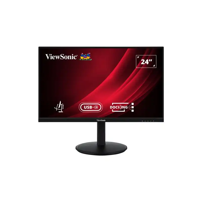 ViewSonic - Écran LED - 24" (23.8" visualisable) - 1920 x 1080 Full HD (1080p) @ 100 Hz - IPS - 350 ... (VG2409U-2)_1