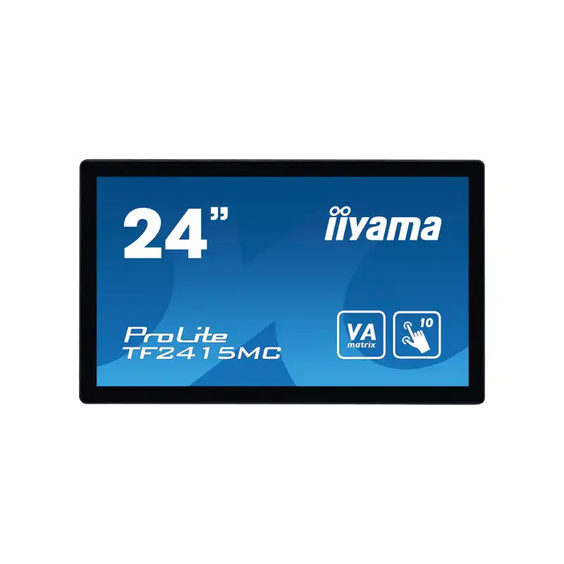 iiyama ProLite - Écran LED - 23.8" - cadre ouvert - écran tactile - 1920 x 1080 Full HD (1080p) @ ... (TF2415MC-B2)_1