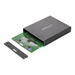 Boîtier USB 3.1 2x SSD - USB-A et USB-C - Aluminium - Baie de stockage flash - 2 Baies - USB 3.1 (... (SM22BU31C3R)_5