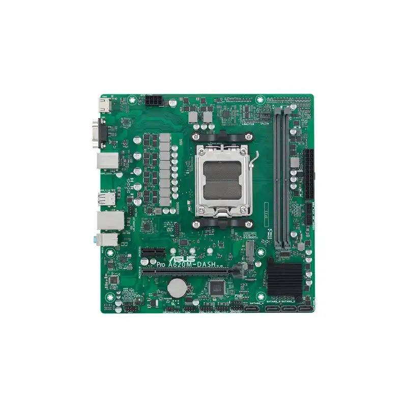 DASH-CSM - Carte-mère - micro ATX - Socket AM5 - AMD A620 Chipset - USB 3.2 Gen 1 - Gigabit LA... (90MB1GD0-M0EAYC)_1