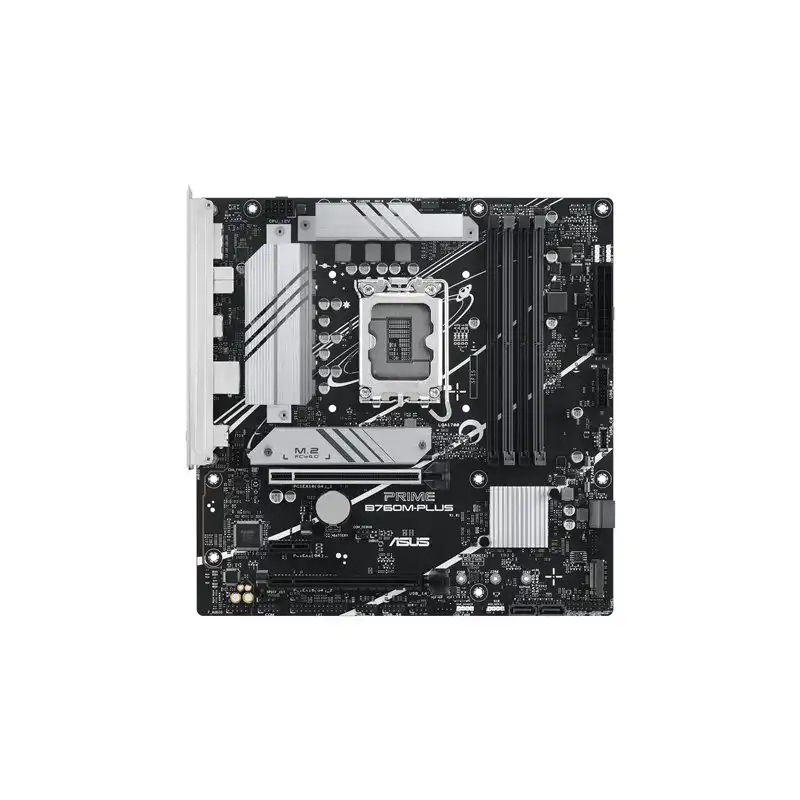 PLUS - Carte-mère - micro ATX - Socket LGA1700 - B760 Chipset - USB 3.2 Gen 2, USB 3.2 Gen 1, ... (90MB1GY0-M0EAY0)_1