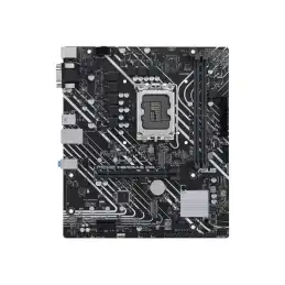 E D4-CSM - Carte-mère - micro ATX - Socket LGA1700 - H610 Chipset - USB 3.2 Gen 1 - Gigabit LA... (90MB19N0-M1EAYC)_1