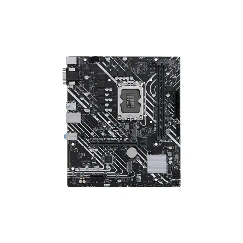 E D4-CSM - Carte-mère - micro ATX - Socket LGA1700 - H610 Chipset - USB 3.2 Gen 1 - Gigabit LA... (90MB19N0-M1EAYC)_1