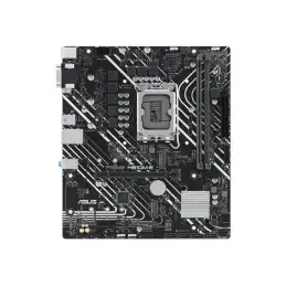 E-CSM - Carte-mère - micro ATX - Socket LGA1700 - H610 Chipset - USB 3.2 Gen 1 - Gigabit LAN -... (90MB1G10-M0EAYC)_1