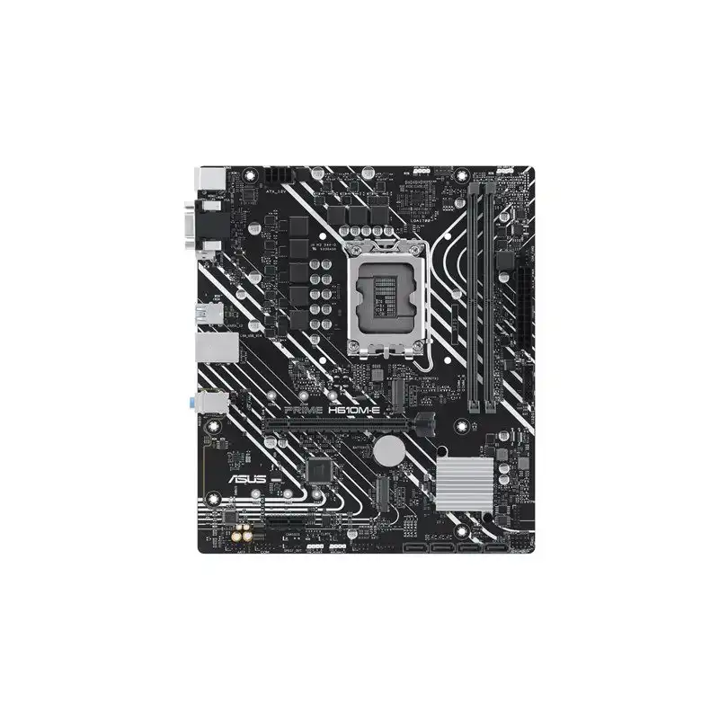 E-CSM - Carte-mère - micro ATX - Socket LGA1700 - H610 Chipset - USB 3.2 Gen 1 - Gigabit LAN -... (90MB1G10-M0EAYC)_1