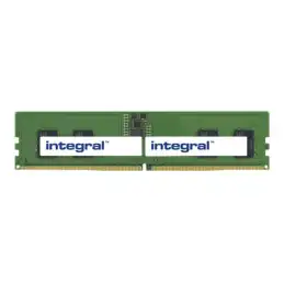 DDR5 - module - 8 Go - DIMM 288 broches - 5600 MHz - PC5-44800 - CL46 - 1.1 V - mémoire sans tampo... (IN5T8GNJWDX)_1