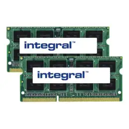 DDR3 - kit - 16 Go: 2 x 8 Go - SO DIMM 204 broches - 1600 MHz - PC3-12800 - CL11 - 1.35 V - mémo... (IN3V8GNAJKXW2)_1
