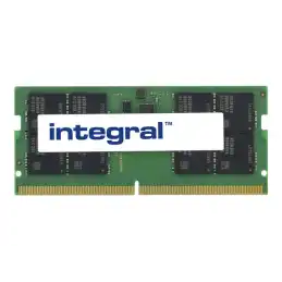 DDR5 - module - 32 Go - SO DIMM 262 broches - 5600 MHz - PC5-44800 - CL46 - 1.1 V - mémoire sans ... (IN5V32GNJRDX)_1