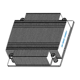 P0049P - Bac de refroidissemnt pour processeur - (pour : LGA1155, LGA1150) - 1U - pour SuperServer ... (SNK-P0049P)_1