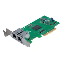 SGP-i2 - Adaptateur réseau - PCIe 2.1 x4 profil bas - Gigabit Ethernet x 2 (AOC-SGP-I2-P)_1