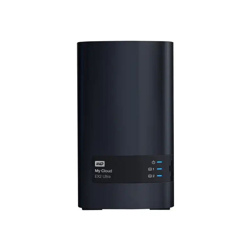 WD My Cloud EX2 Ultra WDBVBZ0160JCH - Dispositif de stockage personnel dans le nuage - 2 Ba... (WDBVBZ0160JCH-EESN)_1