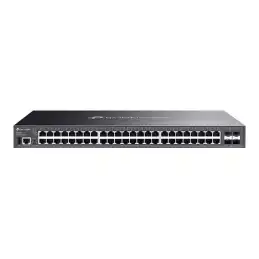 Link Omada V1 - Commutateur - L3 Lite - Géré - 48 x 10 - 100 - 1000 + 4 x Ethernet 10 Go SFP+ - Montab... (SG5452X)_1