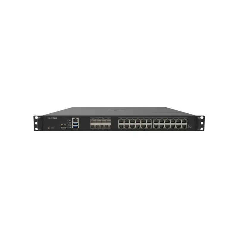 SonicWall NSa 4800 - Dispositif de sécurité - Haute disponibilité - 2.5GbE, 5GbE, 10GbE - 1U - rac... (03-SSC-7039)_1