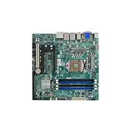 Q - Carte-mère - micro ATX - Socket LGA1156 - Q57 Chipset - 2 x Gigabit LAN - carte graphique em... (MBD-C7SIM-Q-B)_1