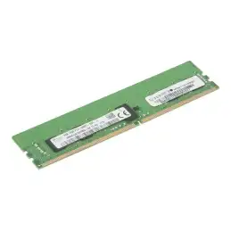 DDR4 - module - 8 Go - DIMM 288 broches - 2400 MHz - PC4-19200 - CL17 - 1.2 V - mémoire e... (MEM-DR480L-HL03-ER24)_1