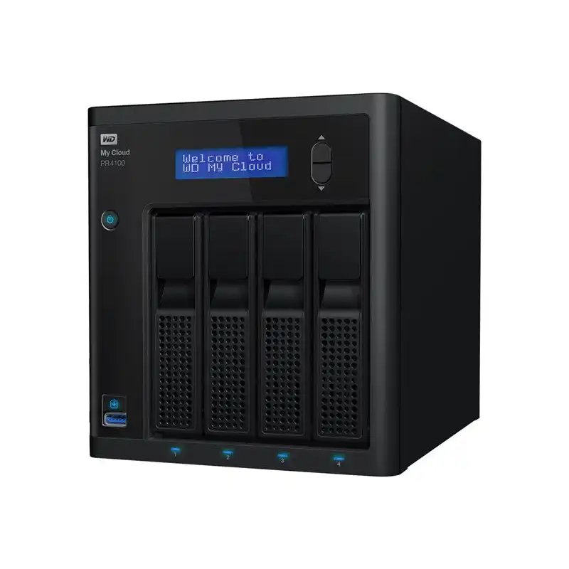 WD My Cloud PR4100 WDBNFA0000NBK - Serveur NAS - 4 Baies - RAID RAID 0, 1, 5, 10, JBOD - RA... (WDBNFA0000NBK-EESN)_1