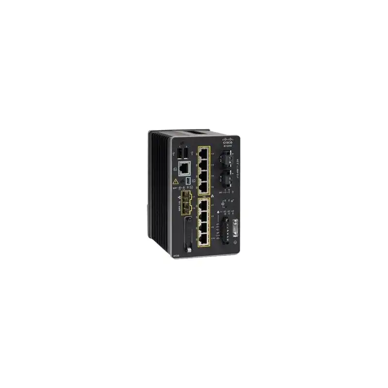 Network Essentials - commutateur - Géré - 8 x 10 - 100 - 1000 + 2 x Gigabit SFP - Montage sur r... (IE-3200-8T2S-E)_1