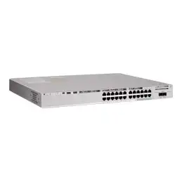 Network Essentials - commutateur - C3 - Géré - 8 x 100 - 1000 - 2.5G - 5G - 10GBase-T + 16 x 10 ... (C9200-24PXG-E)_3