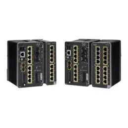 Network Advantage - commutateur - Géré - 10 x 10 - 100 - 1000 + 2 x SFP - Montage sur rail DIN ... (IE-3300-8T2S-A)_1