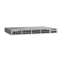 Network Essentials - commutateur - C3 - 48 x 10 - 100 - 1000 (PoE+) - Montable sur rack - PoE+ (C9200-48PL-E)_2