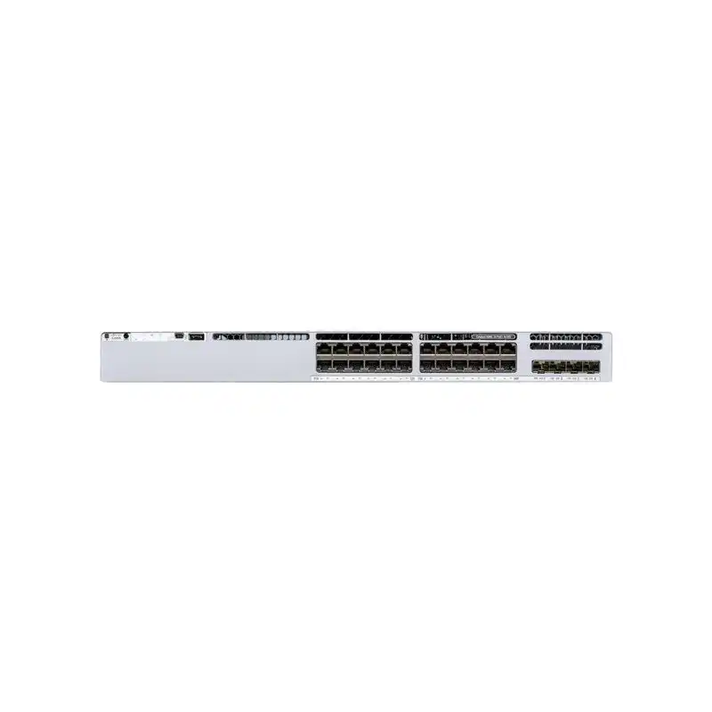Network Advantage - commutateur - C3 - Géré - 24 x 10 - 100 - 1000 (UPOE) + 4 x SFP+ 10 Go (... (C9300L-24UXG-4X-A)_1