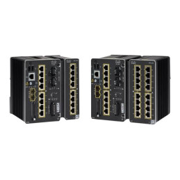 Network Essentials - commutateur - Géré - 8 x 10 - 100 - 1000 + 2 x SFP+ - Montage sur rail DIN... (IE-3300-8T2X-E)_1